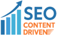 SEO Content Driven Logo Transparent