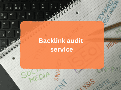 Backlink audit service