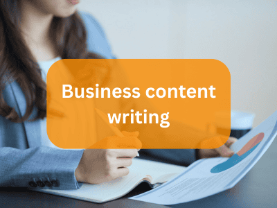 Business content writing
