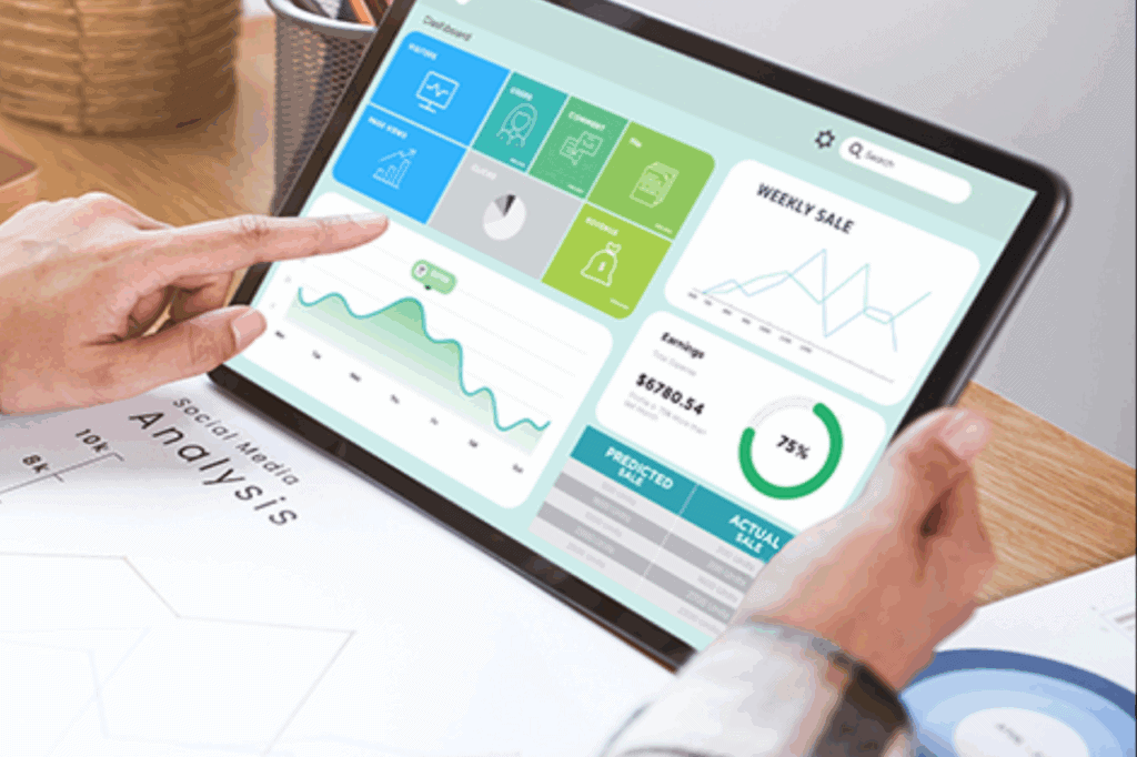 Computer screen showing SEO audit