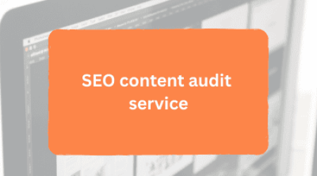 SEO content audit service