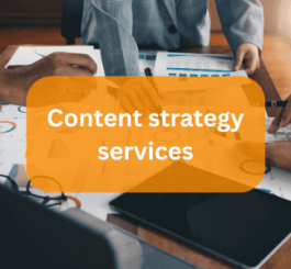 Content strategy services