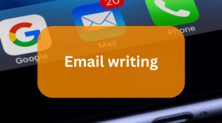 Email writing service